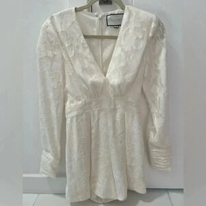 Alexis Floral Jumper in White- Size XS